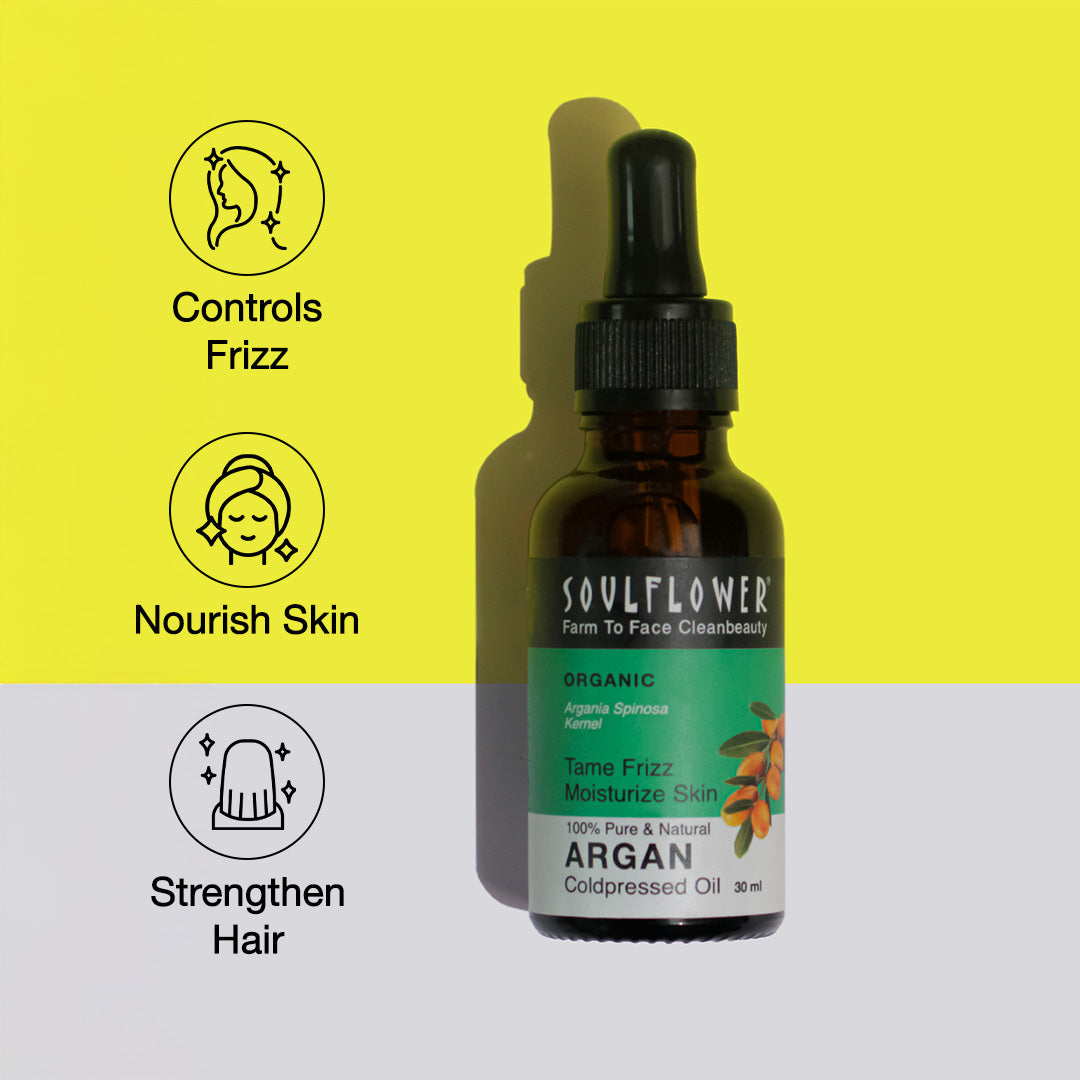 Moroccan Argan Oil to Tame Frizz & Nourish Skin