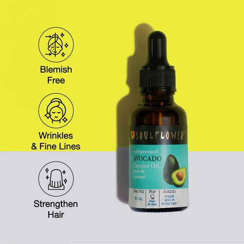 Pure Avocado Oil For Hair & Skin