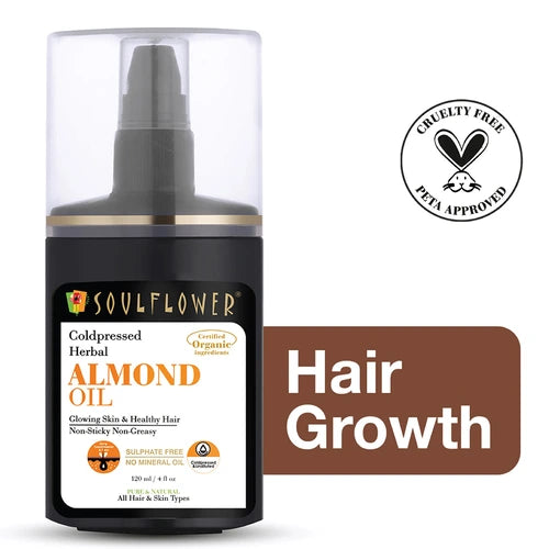 Cold Pressed Almond Oil for hair growth