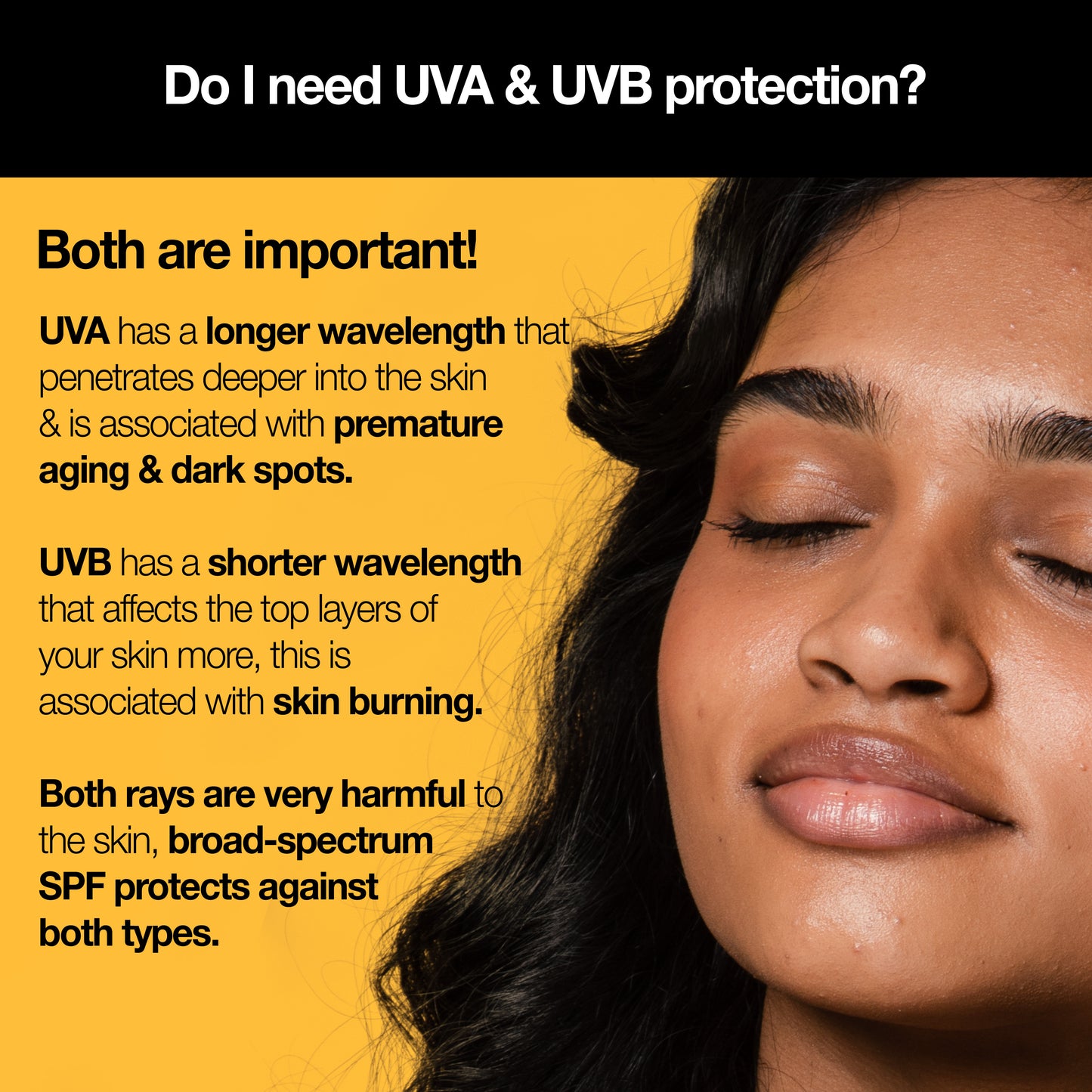 UVA and UVB protection from Soulflower Broad spectrum  sunscreen