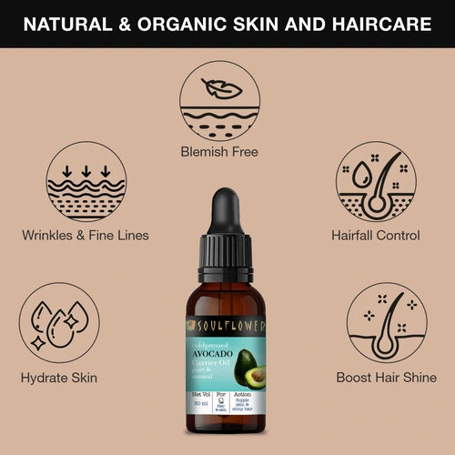 Pure Cold Pressed Avocado Oil For Hair & Skin Success