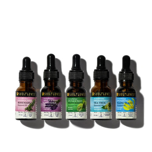 Image of 5 Soulflower essential oils