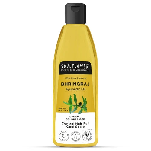 Bhringraj & Rosemary Oil For Stress Hair Fall