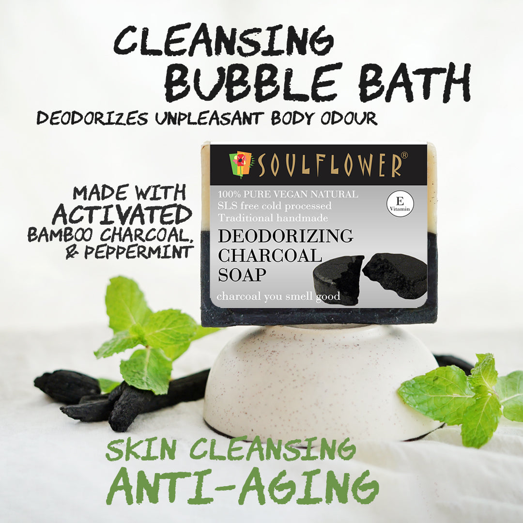 Activated sale charcoal soap