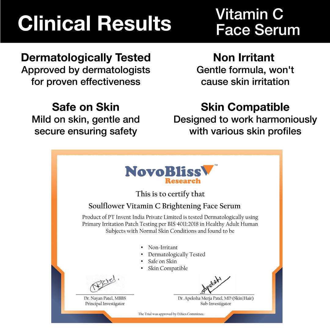 Vitamin C Serum - Dermatologically Tested by Novo Bliss