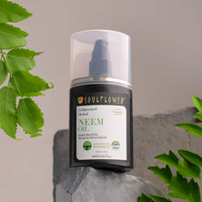 Soulflower Cold pressed Neem Oil for healthy skin and hair