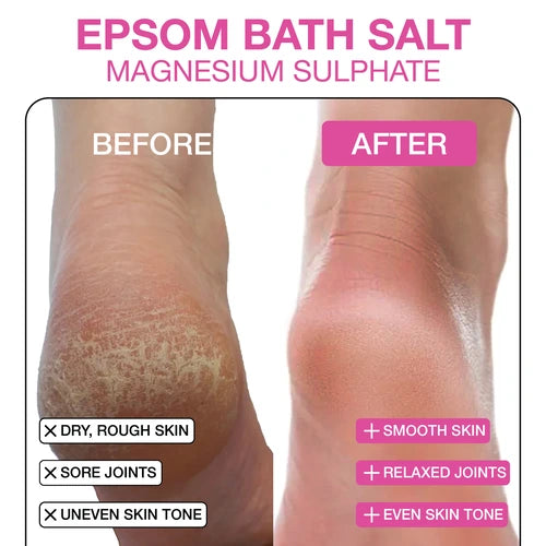 Espom Bath Salt with Lavender Essential Oil