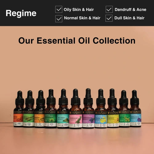 Essential oil regime for all types of skin and hair