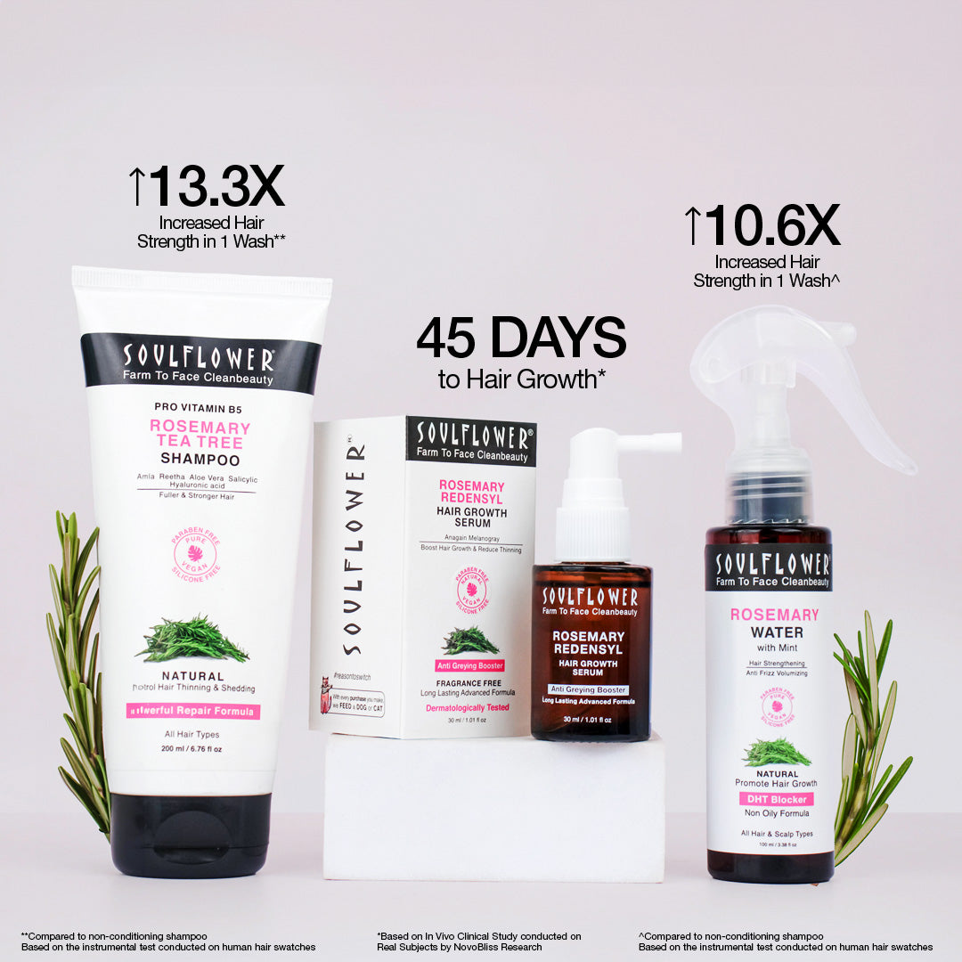 Hair Growth Trio with Rosemary