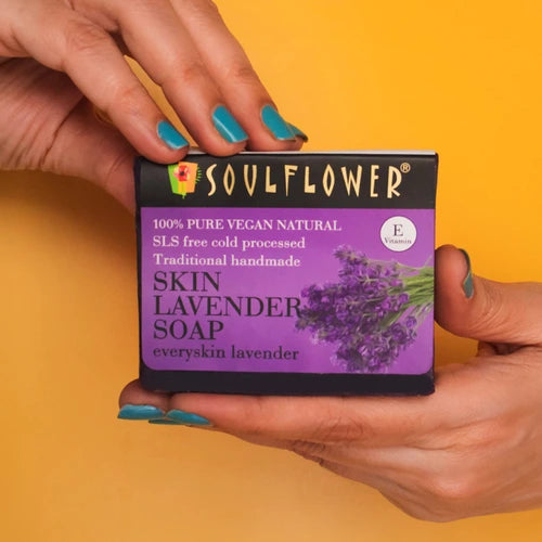 Gentle Calming Moisturizing Lavender Soap for face and body with Vitamin E