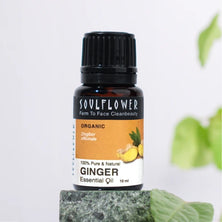 Soulflower 100% Pure and Natural Ginger essential oil