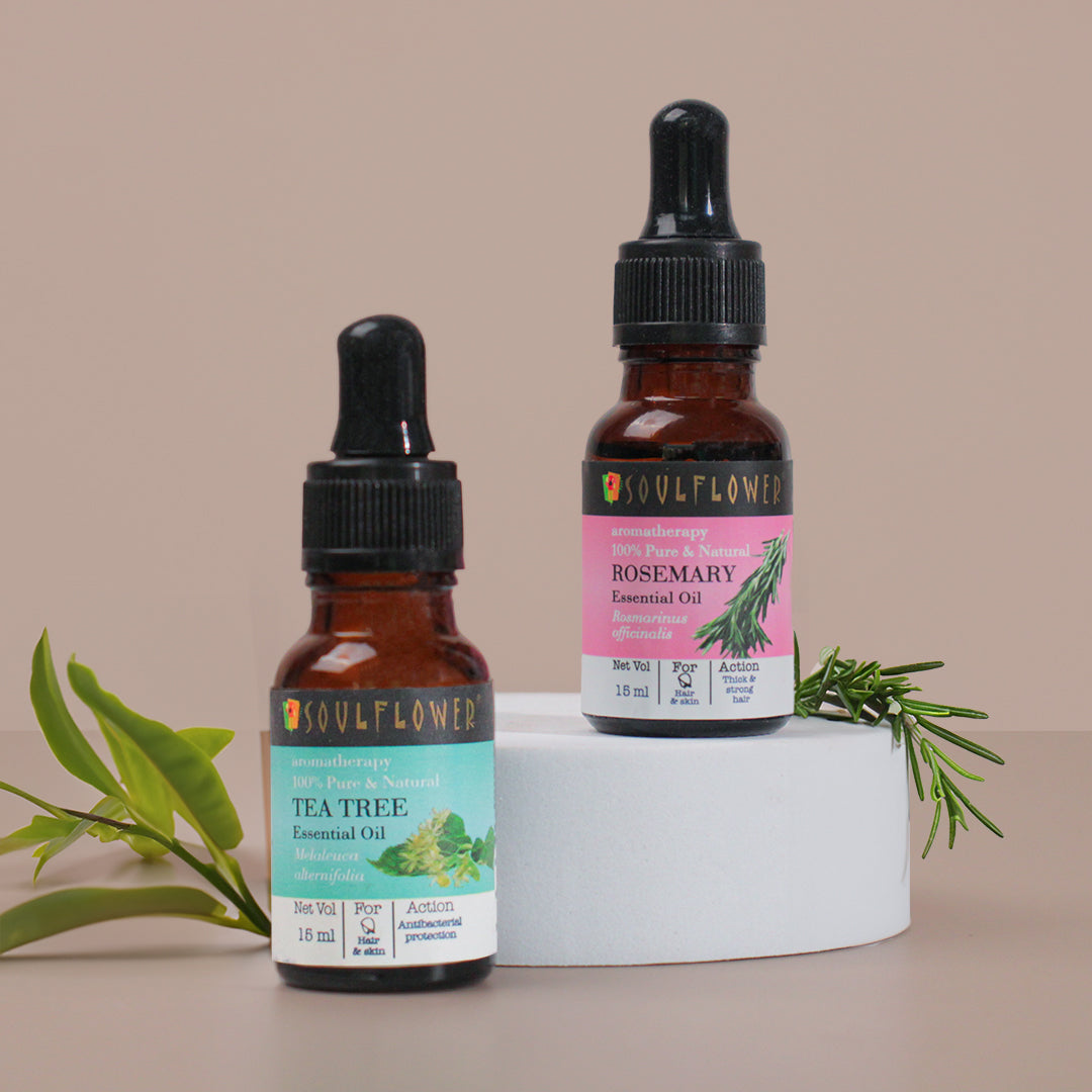 Tea Tree & Rosemary Essential Oil Dandruff Control