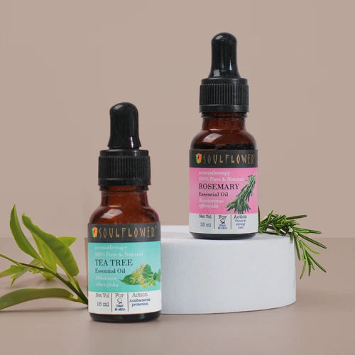 Tea Tree & Rosemary Essential Oil Dandruff Control