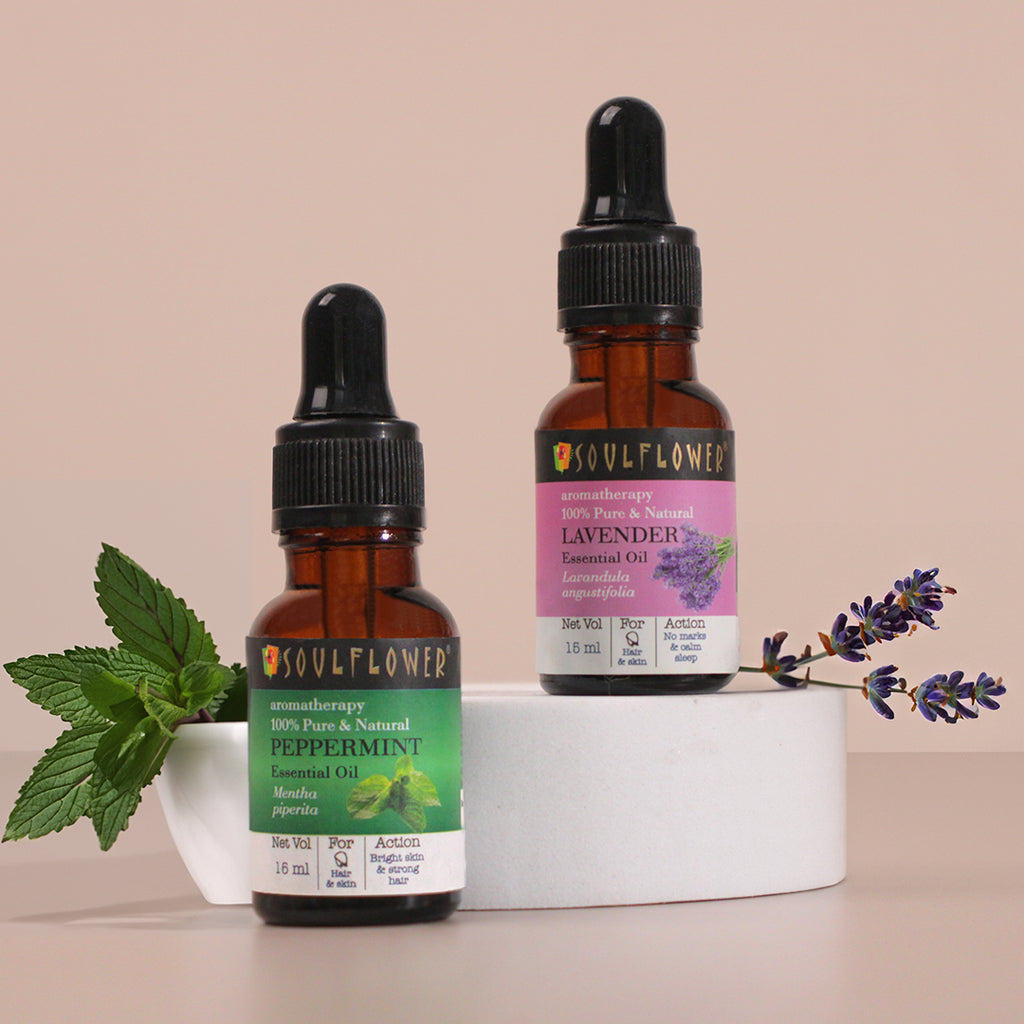 STARTER PACK-Lavender, Frankincense, Peppermint, & Lemon 100% Pure