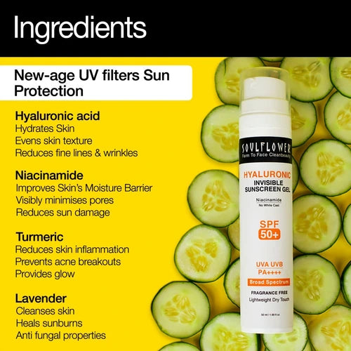 Ingredients used in the UV protect suncreen and their information