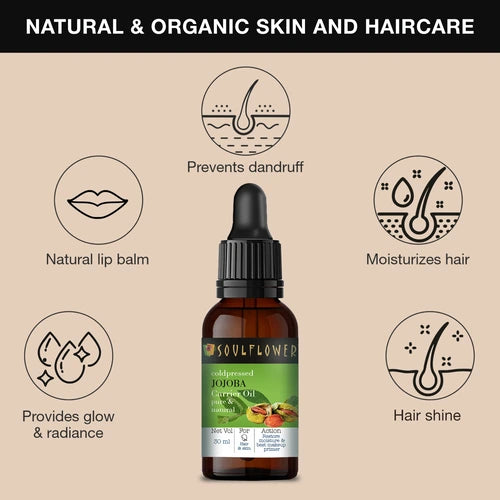 Benefits of coldpressed jojoba carrier oil