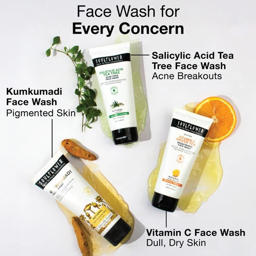 Kumkumadi Instant Brightening Ubtan Face Wash