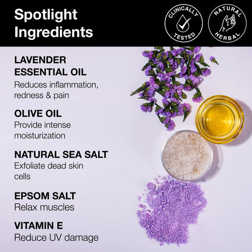 Lavender Epsom Bath Salt with Magnesium