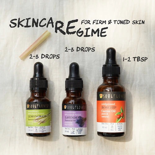 lemongrass skincare regime for firm and toned skin