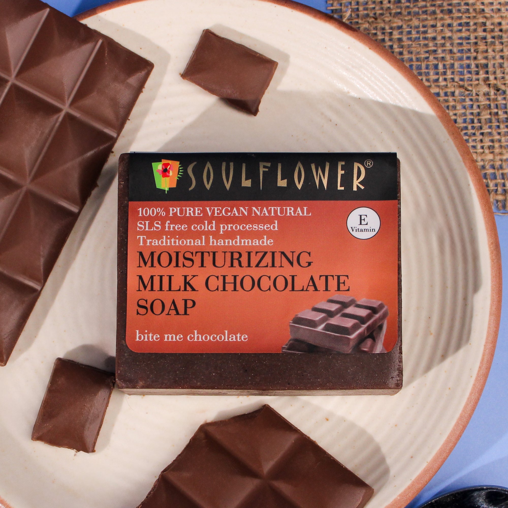 Chocolate soap clearance