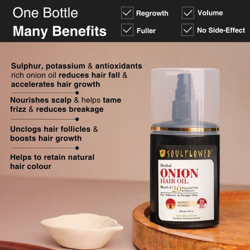 Onion Amla Hair Oil for Hair Growth & Hair Fall Control