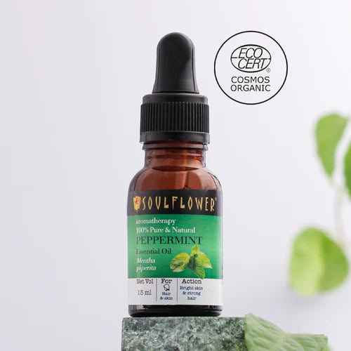 pure peppermint oil for bright skin