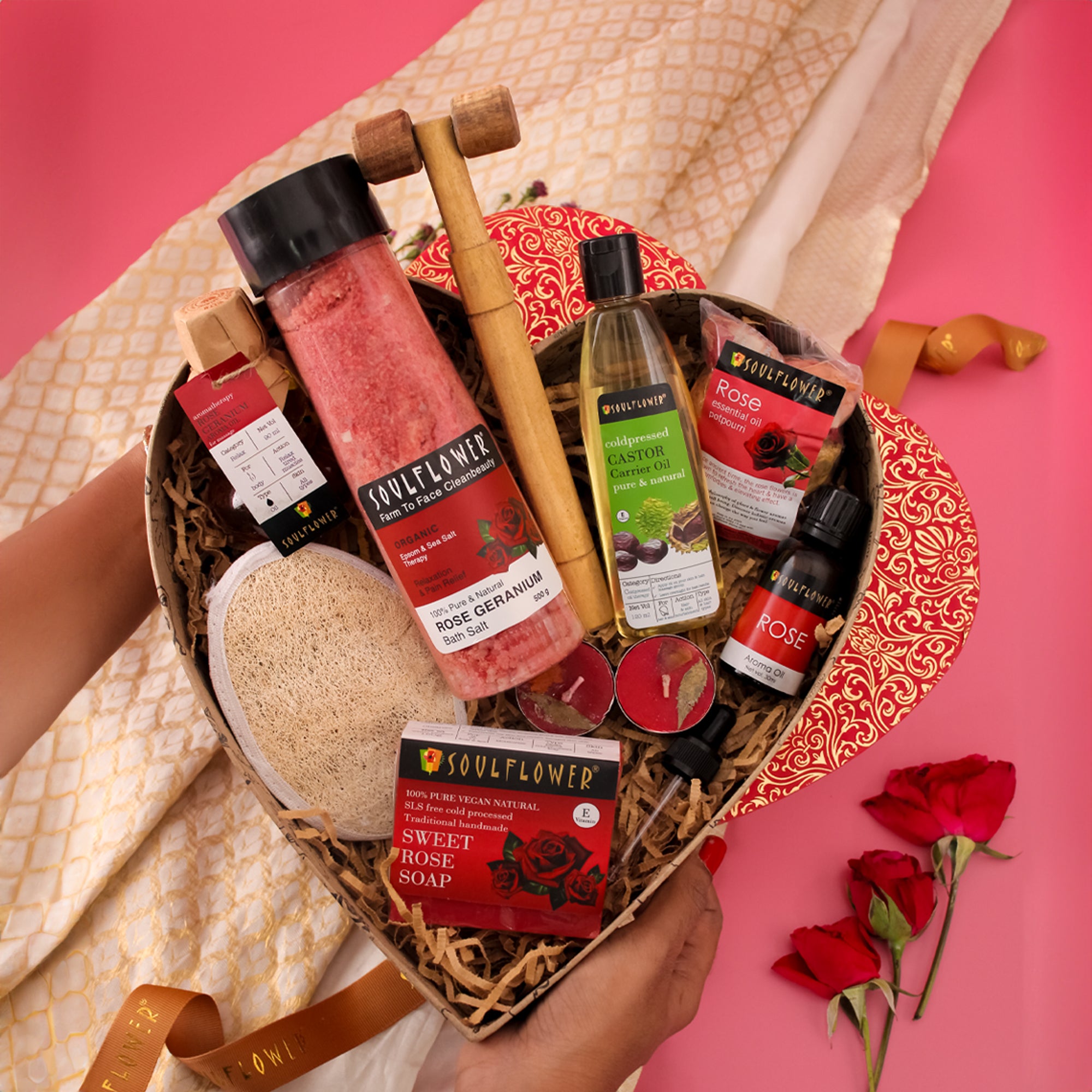 Ultimate Indulgence Heart Gift Hamper