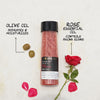 Rose Geranium Aroma Bath Salt ingredients for oil control and moisturization