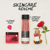 Skincare regime using Rose Geranium Aroma Bath Salt