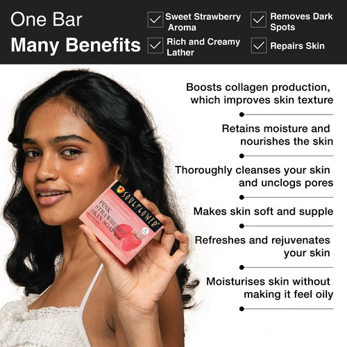 Benefits of Pink Strawberry Skin Soap for Clear, Fresh Skin