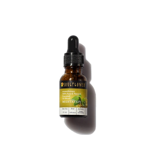 Image of Soulflower Meditation Essential Oil 15ml