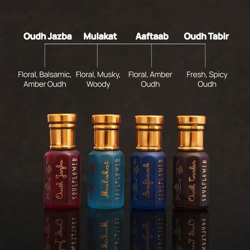 Premium Diwali attar gift set for men – long-lasting, alcohol-free, under ₹1000.