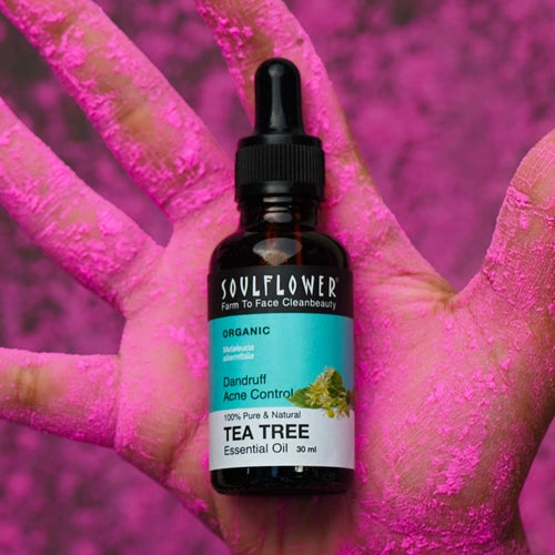 Tea Tree Essential Oil for Dandruff & Acne