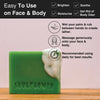 Sweet Basil Soap easy to use on face and body to moisturize skin