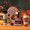 Ultimate Indulgence lavender Heart Gift Hamper