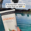 Video of Soulflower sunscreen with benefits and ingredients