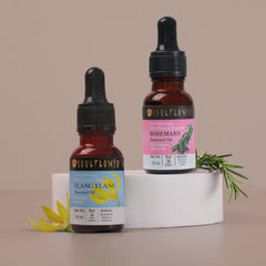 Rosemary & Ylang Ylang Essential Oil to Grow New Hair